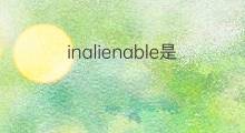 inalienable是什么意思 inalienable的中文翻译、读音、例句