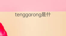 tenggarong是什么意思 tenggarong的中文翻译、读音、例句