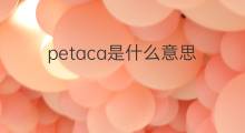 petaca是什么意思 petaca的中文翻译、读音、例句