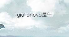 giulianova是什么意思 giulianova的中文翻译、读音、例句