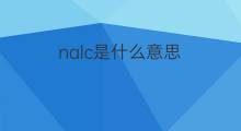 nalc是什么意思 nalc的中文翻译、读音、例句