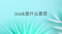 issak是什么意思 issak的中文翻译、读音、例句