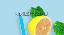 kipili是什么意思 kipili的中文翻译、读音、例句