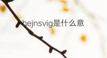 hejnsvig是什么意思 hejnsvig的中文翻译、读音、例句