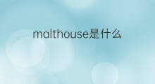malthouse是什么意思 malthouse的中文翻译、读音、例句