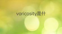 varicosity是什么意思 varicosity的中文翻译、读音、例句