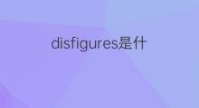 disfigures是什么意思 disfigures的中文翻译、读音、例句