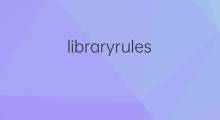 libraryrules英语作文_四年级真题英语作文2篇